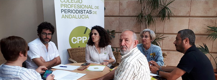 Colegio de Periodistas, Asociación de la Prensa de Cádiz y sindicatos UGT y SPA expresan su respaldo mutuo a favor de la profesión