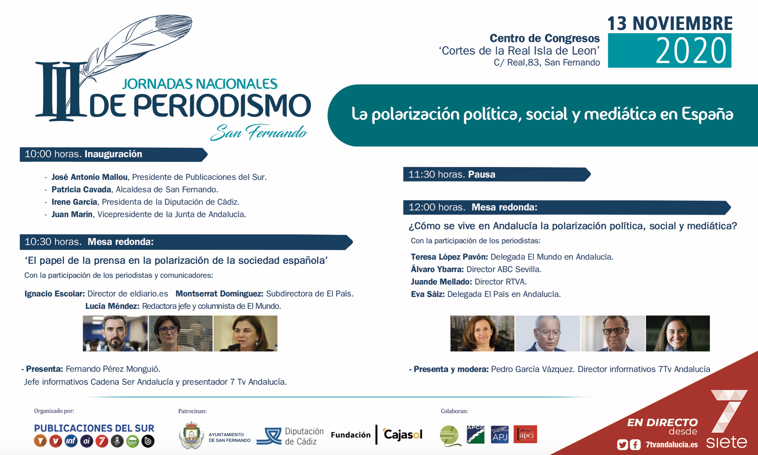 La Isla acoge las III Jornadas Nacionales de Periodismo