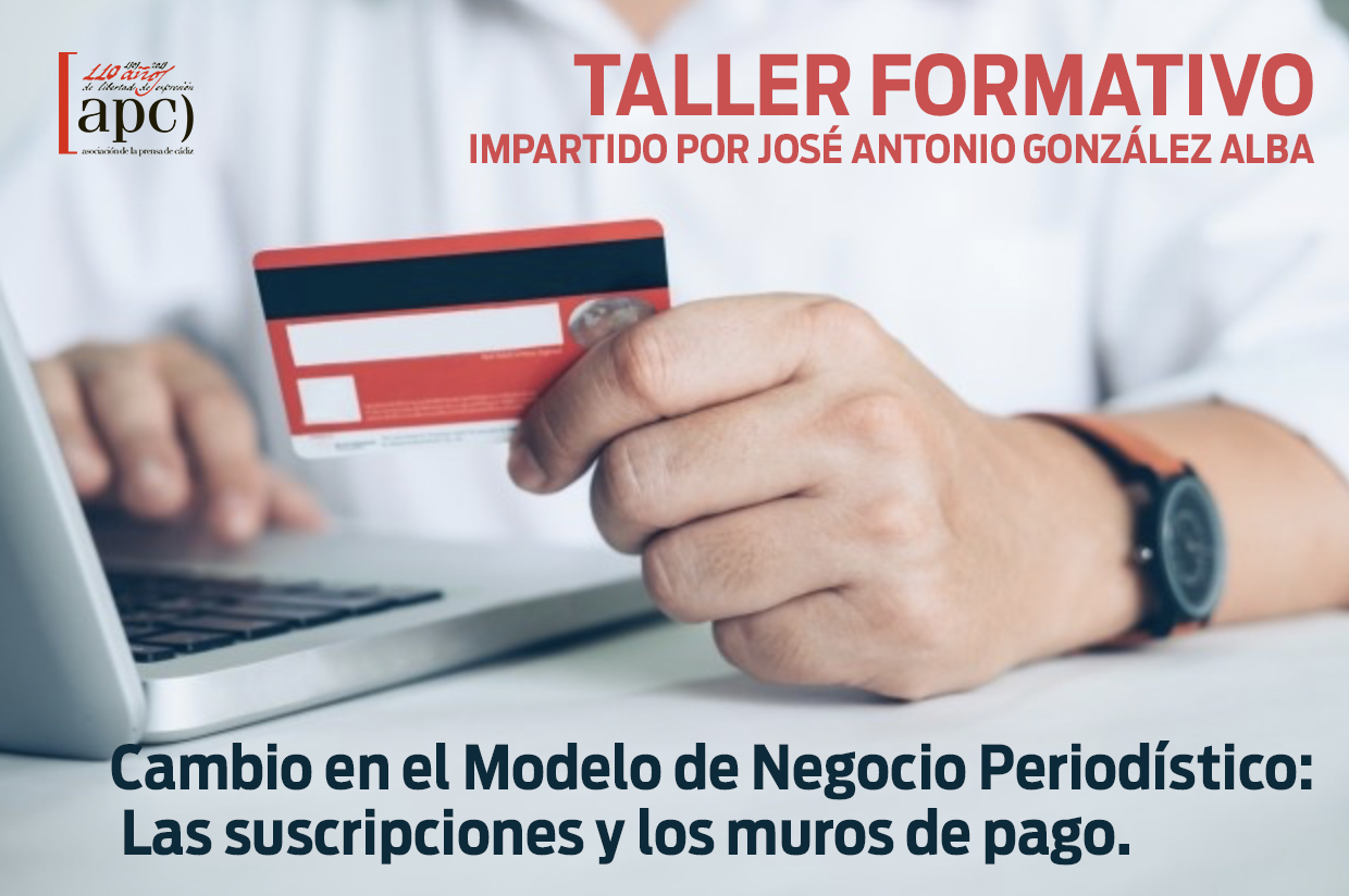 José Antonio González Alba impartirá a mediados de noviembre un taller sobre el cambio de modelo de negocio en la prensa