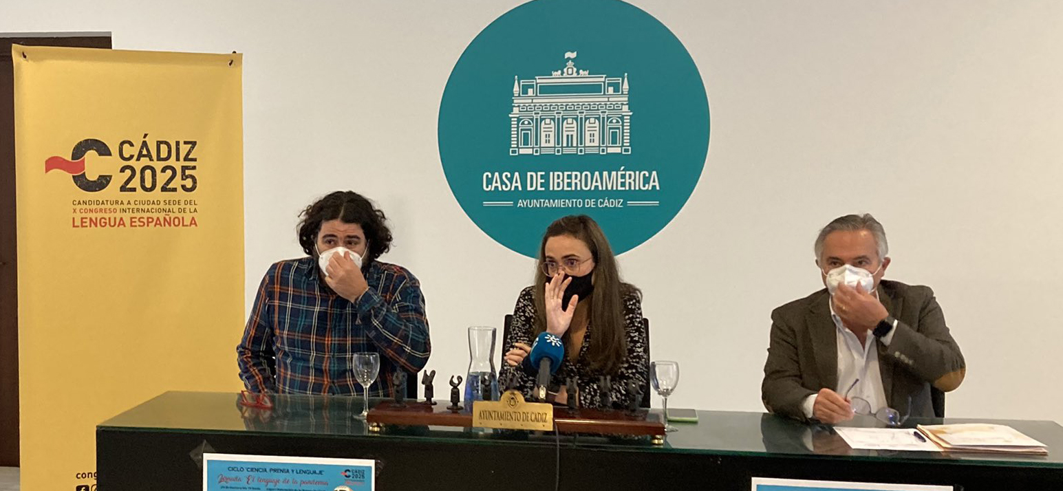 El Colegio de Médicos se suma a la candidatura de Cádiz al Congreso de la Lengua con el ciclo de debates ‘Ciencia, Prensa y Lenguaje’