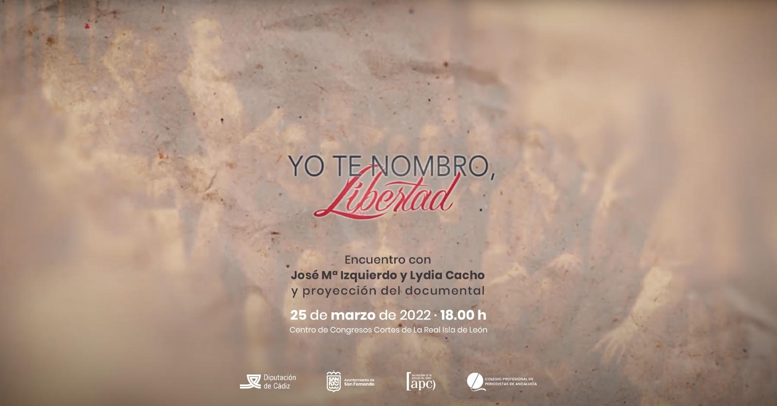 San Fernando acoge hoy la presentación del documental ‘Yo te nombro, Libertad’ sobre el decreto IX de Libertad de Imprenta