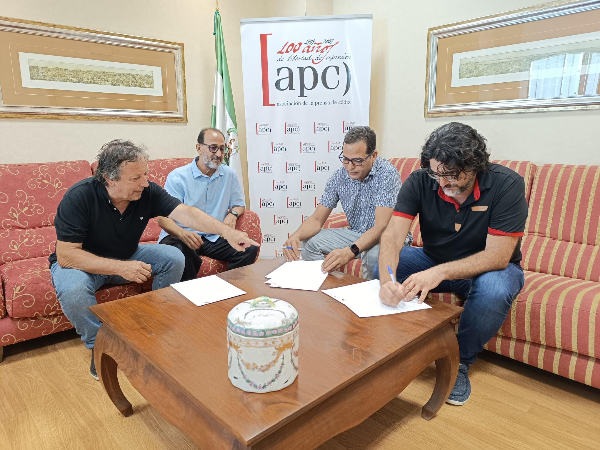 La APC se une a periodistas saharauis para visibilizar la realidad del Sáhara Occidental