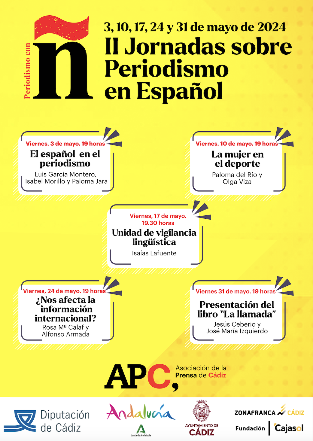 La APC organiza las II Jornadas `Periodismo con Ñ’
