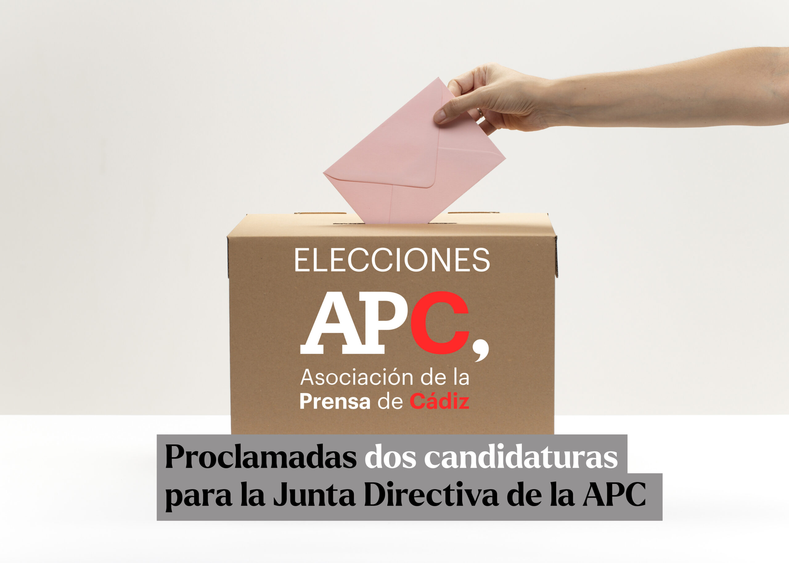 Proclamadas dos candidaturas para la Junta Directiva de la APC