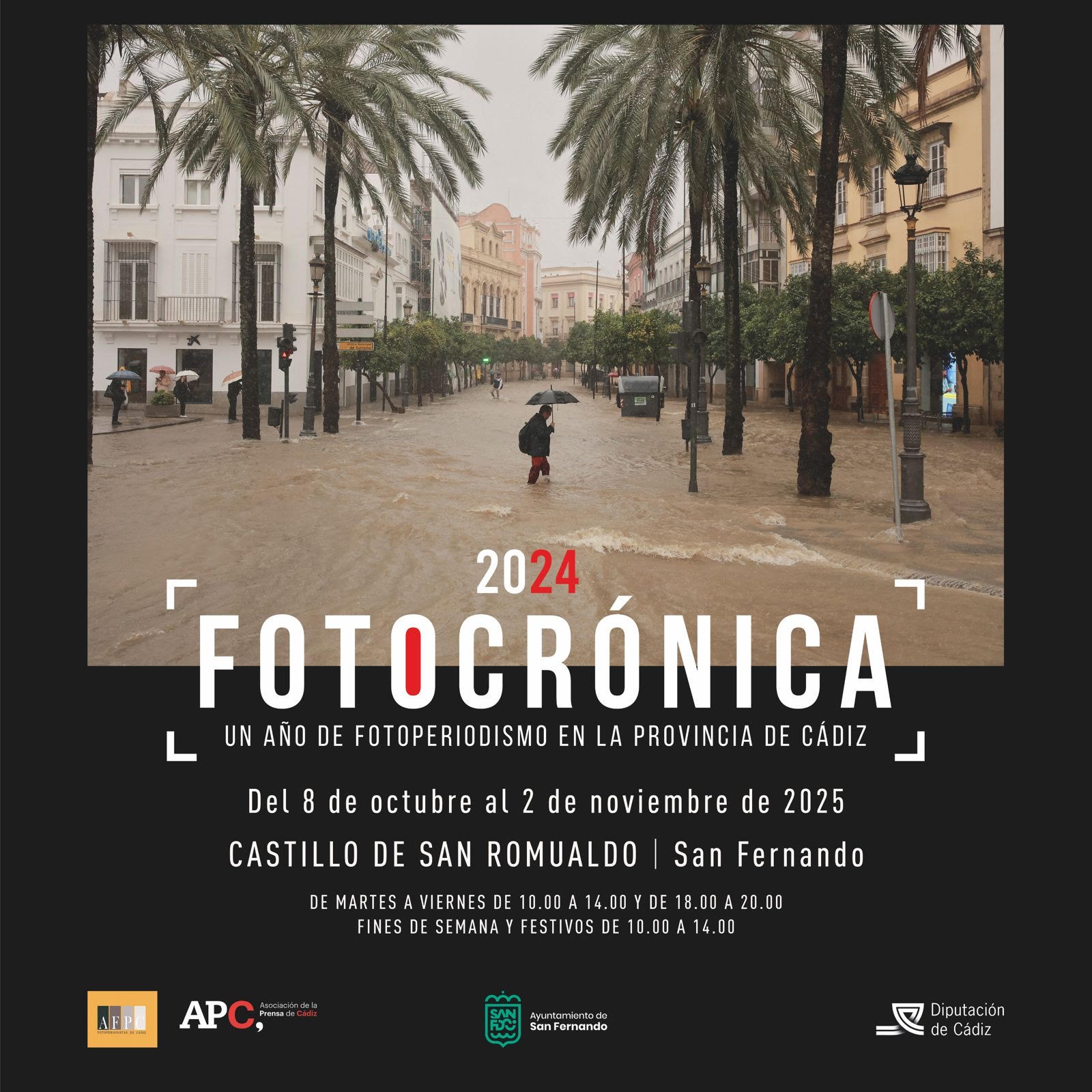 FOTÓCRONICA 2024: UN AÑO DE FOTOPERIODISMO EN LA PROVINCIA DE CÁDIZ LLEGA A SAN FERNANDO